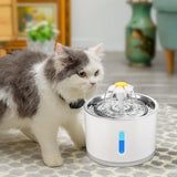 Automatic Electric LED Fountain Pet Drinking Water Dispenser