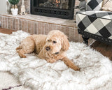 Faux Fur Orthopedic Dog Bed