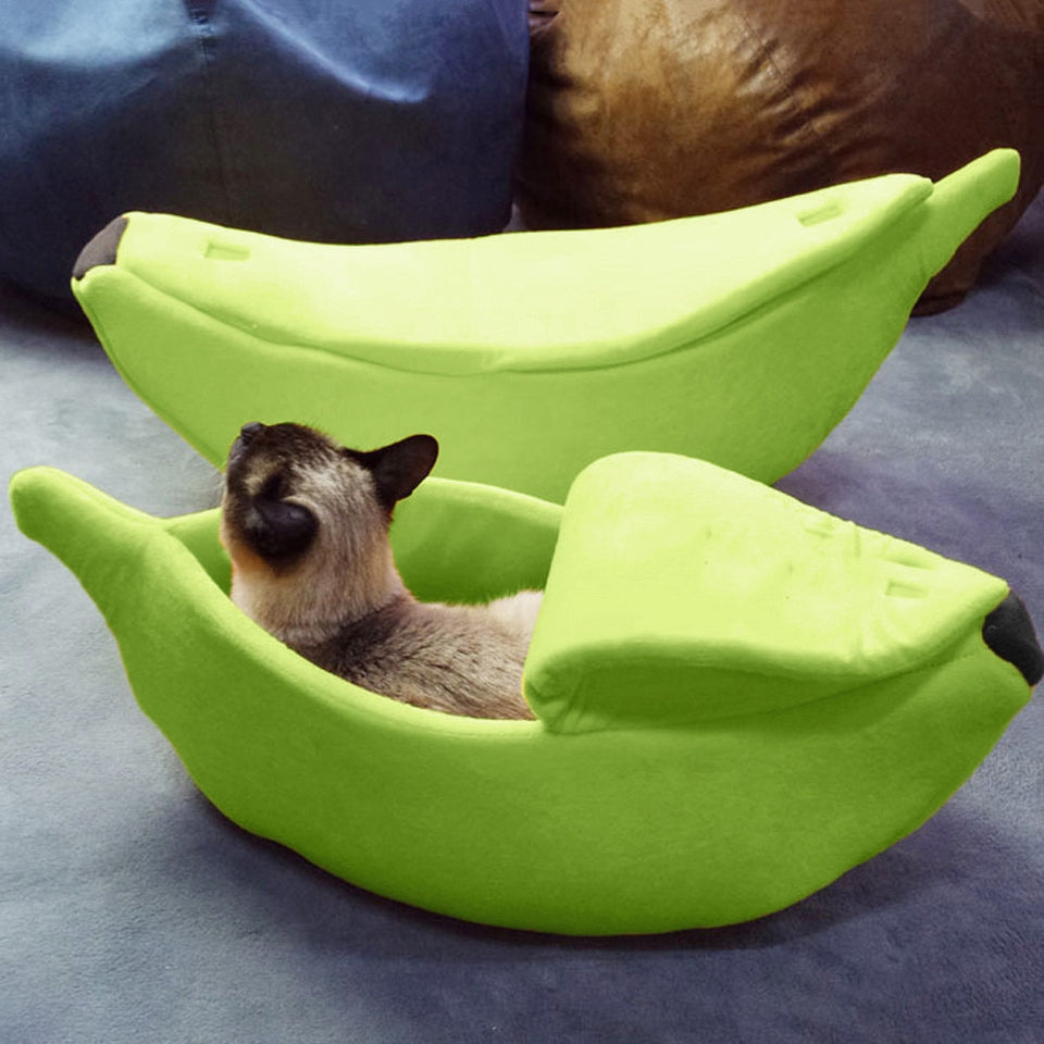 The Banana - Hideaway Cat Bed