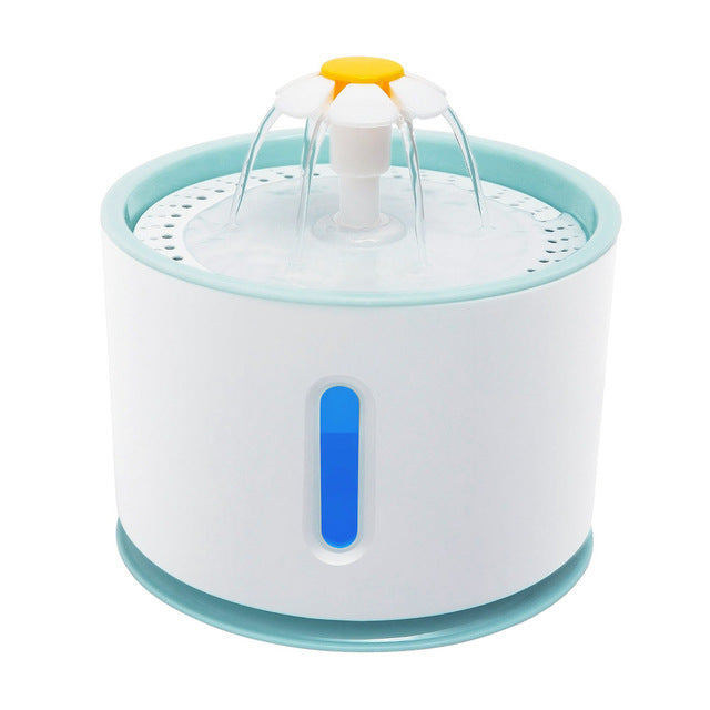 Automatic Electric LED Fountain Pet Drinking Water Dispenser